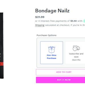 Rave Nailz Bondage Nailz